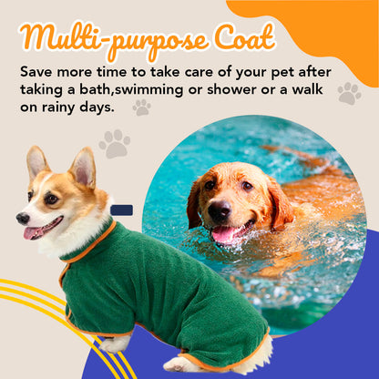 Super Absorbent Pet Bathrobe