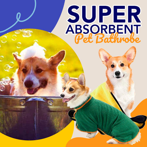 Super Absorbent Pet Bathrobe
