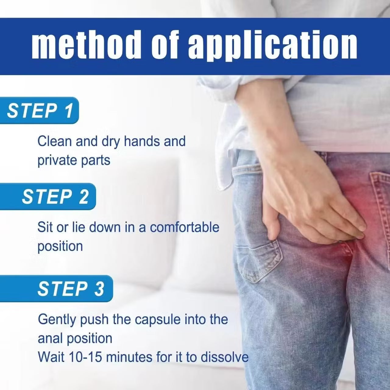 FemiPure™ Natural Herbal Strength Hemorrhoid Capsules