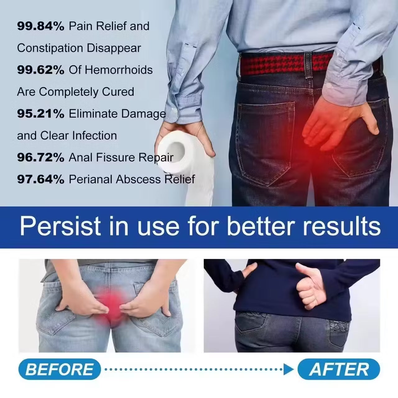 FemiPure™ Natural Herbal Strength Hemorrhoid Capsules