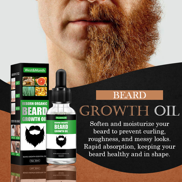Reborn Organic Beard Growth Oil