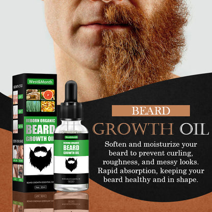Reborn Organic Beard Growth Oil
