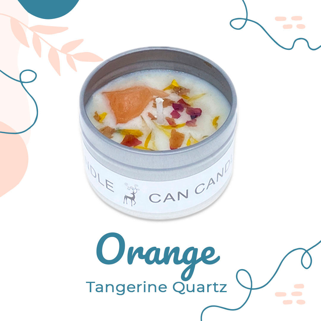 Healing Natural Crystal Candle