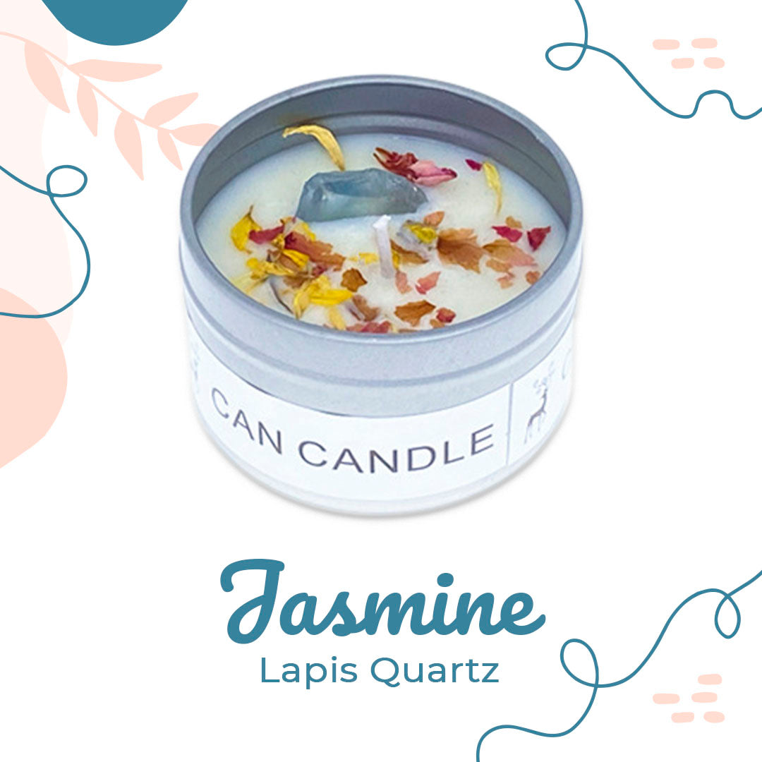 Healing Natural Crystal Candle