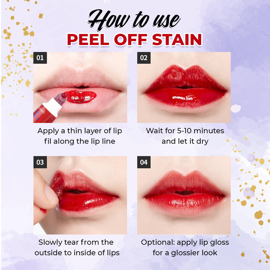 Peel Off Long Lasting Lip Stain