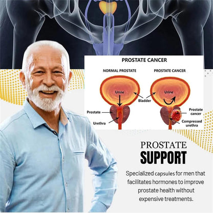 FemiPure™ Prostate Natural Herbal Capsules-Supports Male Reproductive Function